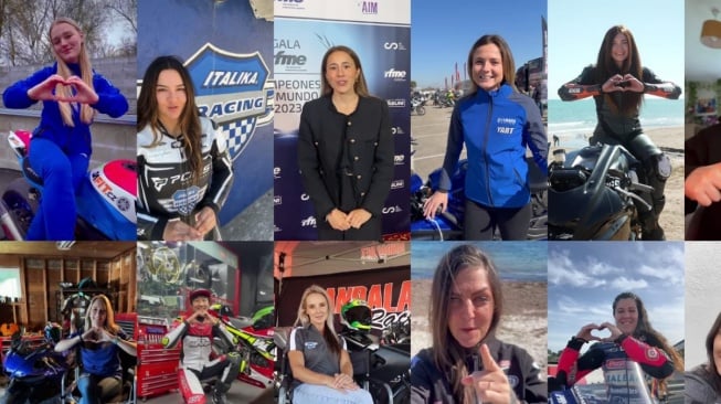 Para perempuan perkasa yang siap balapan di WorldWCR [WorldSBK Press Office]