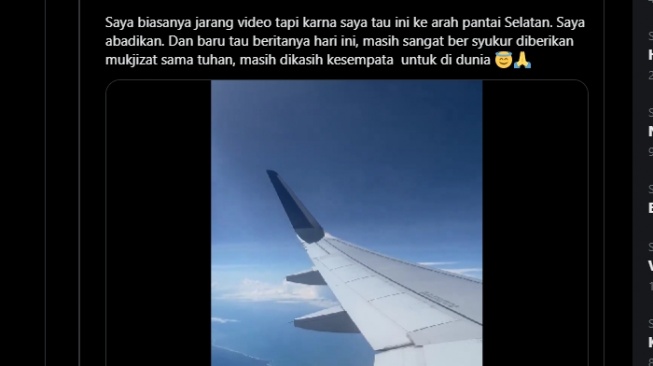 Cerita Penumpang Batik Air yang Pilot dan Kopilotnya Tidur Saat Terbang, Pesawat Tiba-tiba Mengarah ke Pantai Selatan