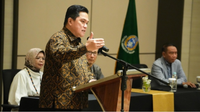 Ketum PSSI, Erick Thohir, Prediksi BRI Liga 1 Musim 2024/2025 Akan Lebih Menarik