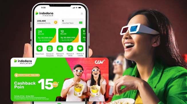 Promo CGV dan Indodana (Dok. Istimewa)