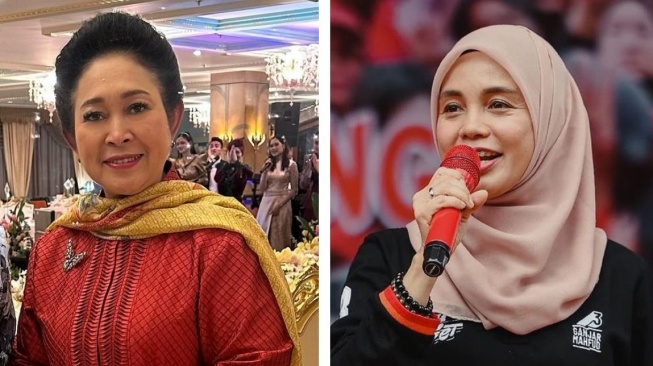 Adu Lincah Titiek Soeharto vs Siti Atikoh, Satunya Jago Menembak, Istri Ganjar Lebih Luwes Menari