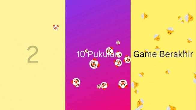 Game rahasia Instagram di fitur DM. [Screenshot: Suara.com/Dicky Prastya]