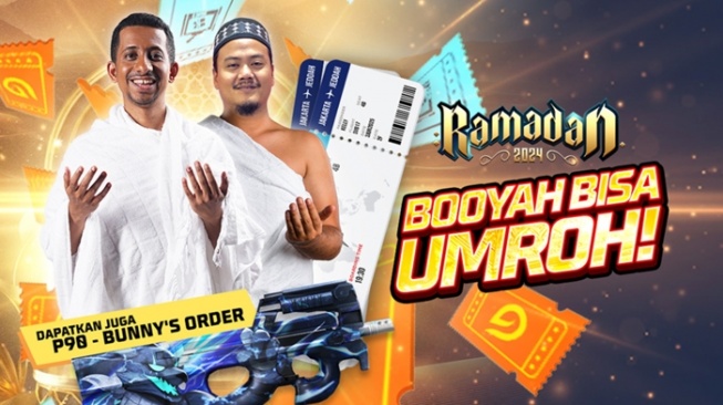 Ramadan Penuh Kejutan! Free Fire Bagikan Tiket Umrah Gratis, Begini Cara Mendapatkannya