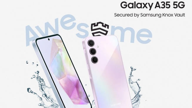 Samsung Galaxy A35 5G. [Samsung Indonesia]