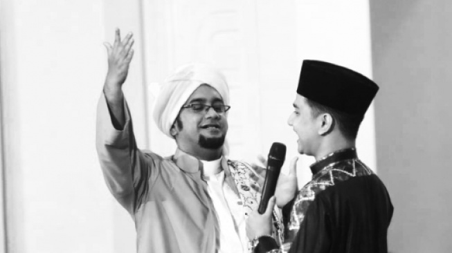 Habib Hasan bin Jafar Assegaf bersama Syakir Daulay (Instagram)