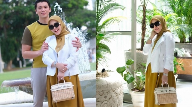 Adu Tas Mewah Syahrini vs Kartika Putri (Instagram/@princessyahrini)