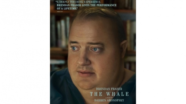 Review Film The Whale, Ketika Obesitas adalah Bentuk menghukum Diri Sendiri