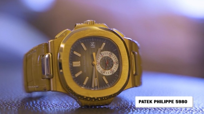 Patek Philippe 5980 koleksi jam tangan mewah Helena Lim. (YouTube/Hobijam Tv)