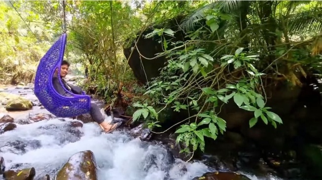 Viral Wahana Keranjang Sultan di Sukabumi Bikin Netizen Merinding: Tinggi 150 Meter, Panjang 300 Meter