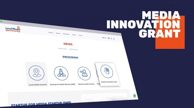 Majukan Media Lokal, Suara.com dan IMS Luncurkan Local Media Community dan Media Innovation Grant