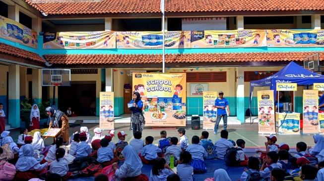 Kampanye Ayo Makan Seafood Sasar Lebih dari 10.000 Siswa Sekolah Dasar