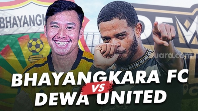 Prediksi Bhayangkara FC vs Dewa United, Liga 1 Malam Ini: Head to Head, Susunan Pemain dan Live Streaming