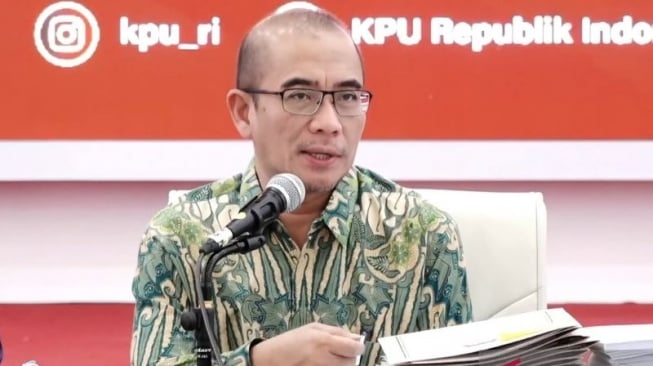 Ketua KPU RI Hasyim Asy'ari. [ANTARA/Narda Margaretha Sinambela]