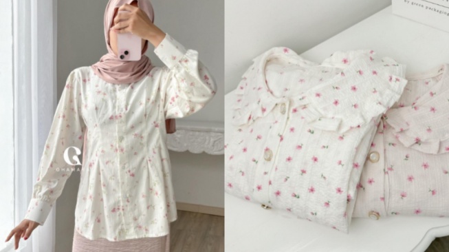 4 Blouse Wanita Terbaik dengan Harga Terjangkau, Cocok Jadi Outfit Bukber hingga Lebaran!