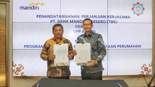 Permudah Kepemilikan Hunian, Bank Mandiri Teken Kerjasama dengan APERSI