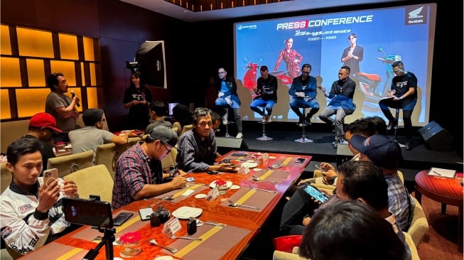 Press conference Launching New Honda Stylo 160 di Yogyakarta (IST)