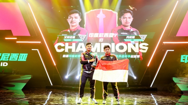 Tim Indonesia juara EA Sports FC Pro Mobile Festival 2024. [Screenshot Revival TV]