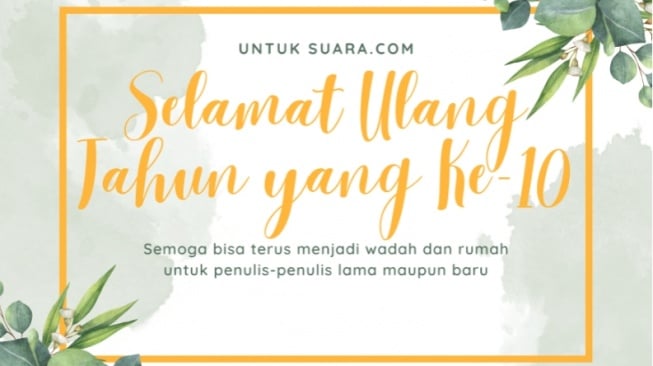 Surat untuk Suara.com: Terima Kasih untuk Apresiasi dan Pengalaman Serunya!