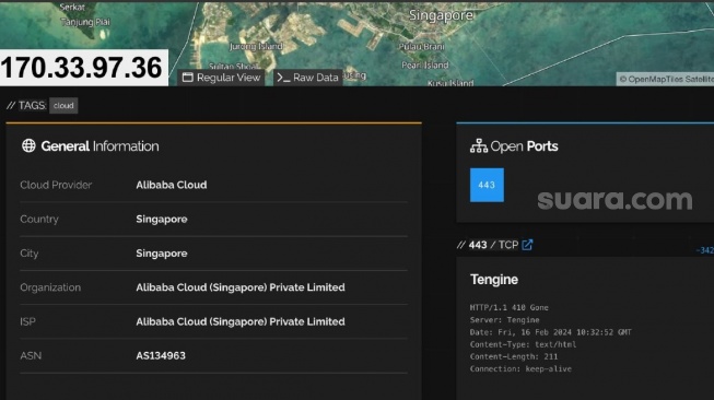 Hasil penelusuran DNS sirekap-web.kpi.go.id.