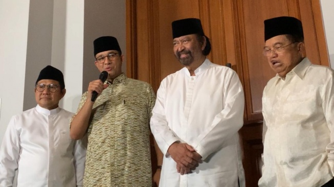 Surya Paloh Dipuji Kubu Prabowo-Gibran Usai Ucapkan Selamat: Demokrat Sejati!