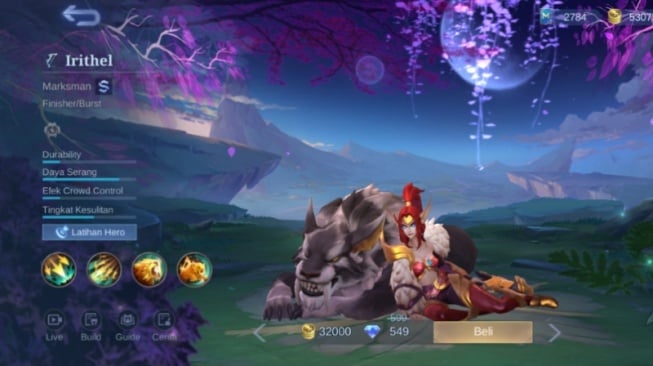 3 Cara Menggunakan Irithel di Game Mobile Legends, Salah Satunya Manfaatkan Skill Pasif