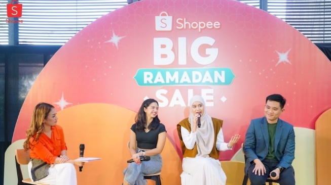 Sesi talkshow Segarkan Raga, Sambut Ketenangan Jiwa di Bulan Suci bersama Shopee Big Ramadan. (Dok: Istimewa)