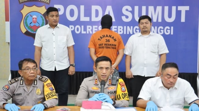 Polisi menangkap pria ngaku nabi di Tebing Tinggi, Sumut. [Ist]