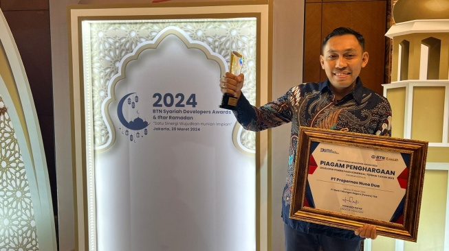 PND Sabet Penghargaan Developer Pembiayaan Terbaik 2023 dari BTN Syariah