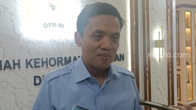 Wakil Ketua Umum DPP Partai Gerindra, Habiburokhman. (Suara.com/Bagaskara)