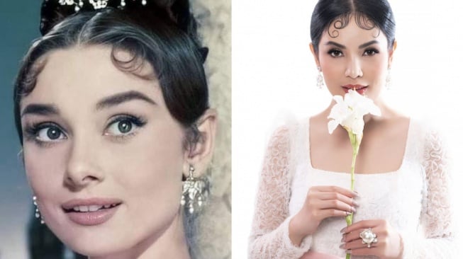 Nindy Ayunda Pamer Foto dengan Gaun Pengantin Bergaya Ala Audrey Hepburn (Dok. Erich Al Amin)