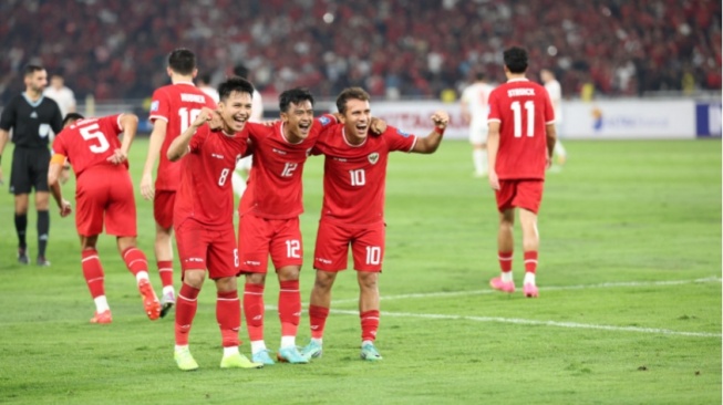 Selebrasi Pemain Timnas Indonesia Usai Mencetak Gol ke Gawang Vietnam. (pssi.org)