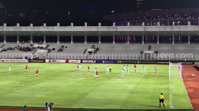 Hasil Timnas Indonesia U-20 vs China di Babak I: Garuda Nusantara Tertinggal 0-1