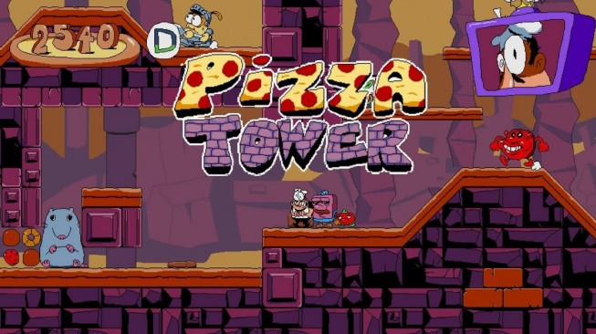 Game Pizza Tower. [Pizza Tower]