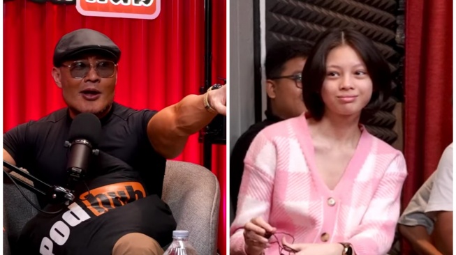 Deddy Corbuzier bercandakan status anak angkat Nada Tarina (YouTube/Deddy Corbuzier)