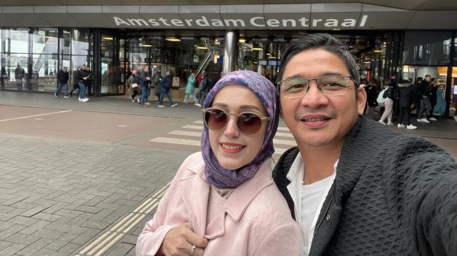 Pasha Ungu dan Adelia Pasha. [Instagram]