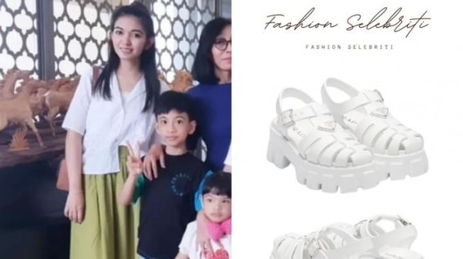 Bergaya Sederhana, Selvi Ananda Pakai Sandal Prada Belasan Juta