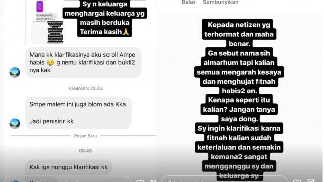 Icha Annisa ungkap alasan ngebet klarifikasi soal tudingan santet (instagram)