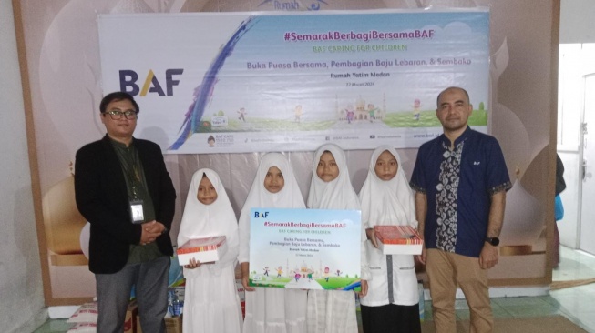 BAF Berbagi Bersama Lebih dari 1.200 Anak Yatim Piatu dan Duafa di Bulan Ramadan