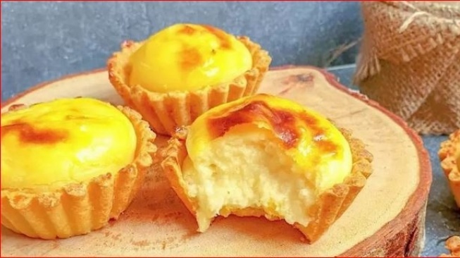 Resep Cheese Hokaido Egg Tart, Cocok Untuk Kue Lebaran