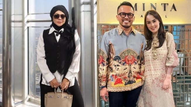 Sarita Abdul Mukti, Faisal Haris, dan Jennifer Dunn (instagram)