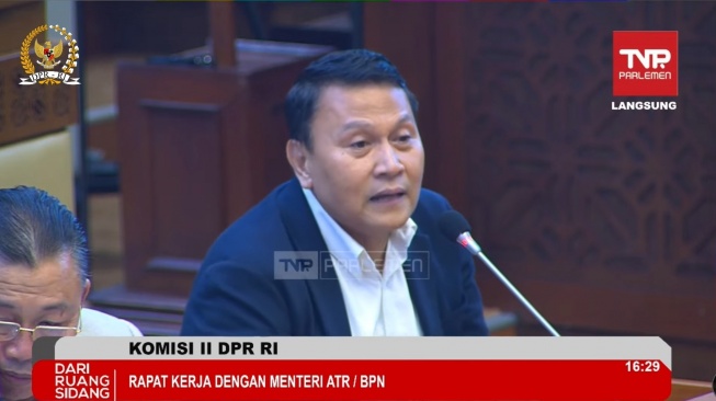 Anggota Komisi II DPR RI dari Fraksi PKS, Mardani Ali Sera. (tangkapan layar/Rakha)