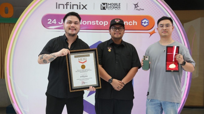 Infinix Note 40 Series Launch  Catat Sejarah Pecahkan Rekor MURI dan Dunia