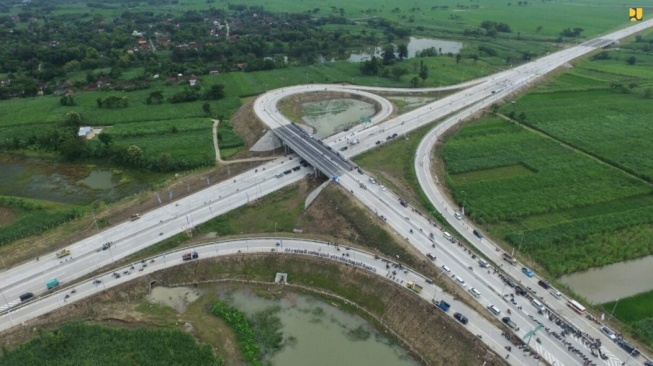 Sebanyak 6 ruas jalan tol di Jawa dan Sumatera siap dilalui pemudik Lebaran 2024. (Dok: PUPR)