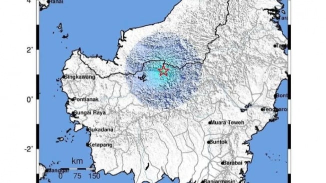 Ini Penjelasan BMKG soal Gempa di Kapuas Hulu