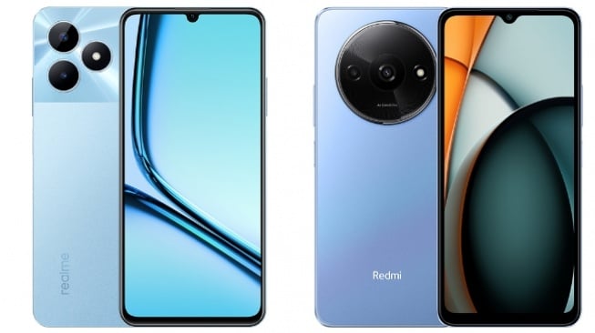 Perbandingan Spesifikasi Realme Note 50 vs Redmi A3, HP Mudah Gahar Rp1 Jutaan