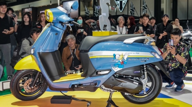 Honda Giorno + edisi Donald Duck (2banh.vn)