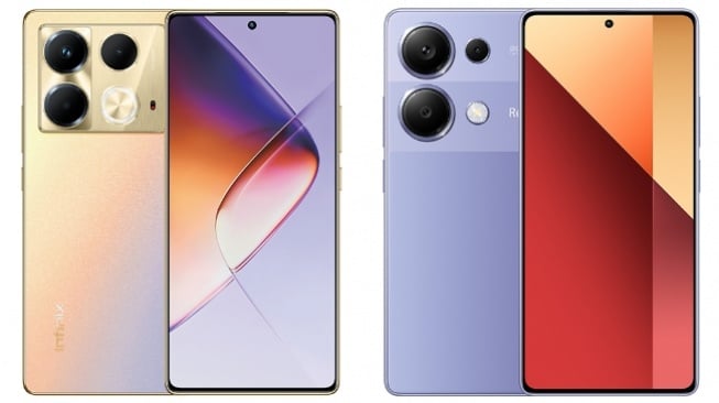 Perbandingan Spesifikasi Infinix Note 40 4G vs Redmi Note 13 Pro 4G, Duel MediaTek Helio G99 Terbaru