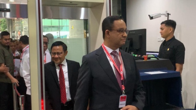 Tiba Di MK, Anies Akan Berikan Pernyataan Di Sidang Perdana Gugatan Pemilu