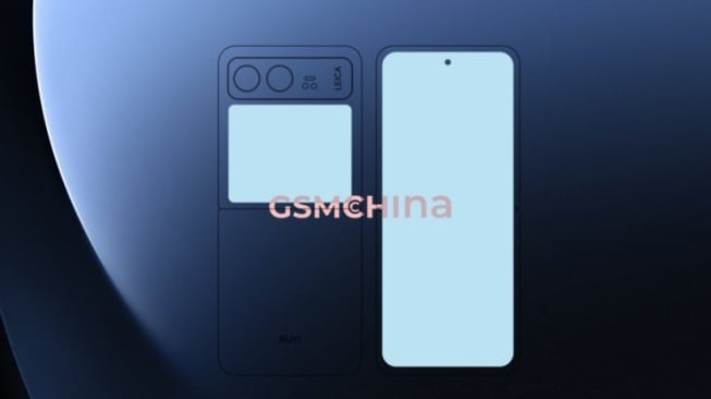 Render Xiaomi Mix Flip. (GSMChina)