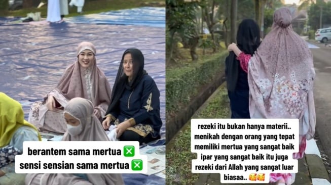 Sudah Dianggap Anak Sendiri, Begini Momen Kedekatan Stevie Agnecya dengan Mertua: Dambaan Semua Menantu...